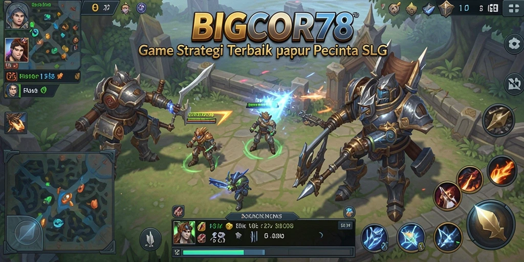 Screenshot gameplay BIGCOR78 yang menarik dan menantang.